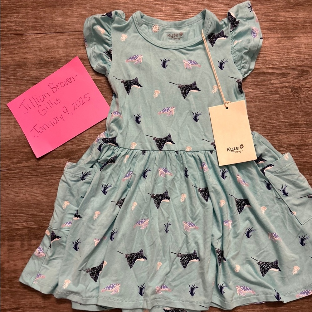 Kyte Baby Blue Kids Dress